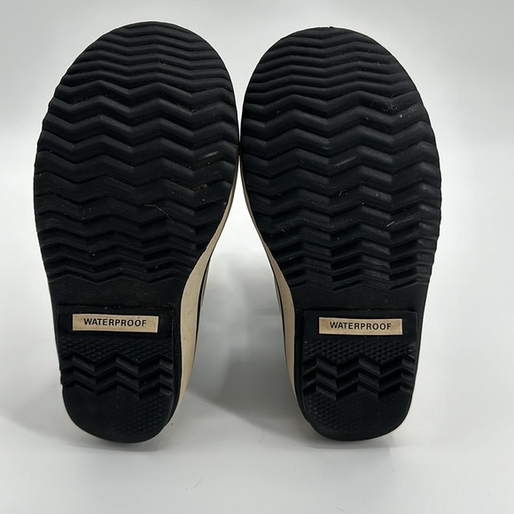 Sorel Black Sherpa Lined Winter Carnival Boots Size 8 - Picture 6 of 8